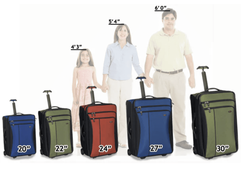oversized suitcase
